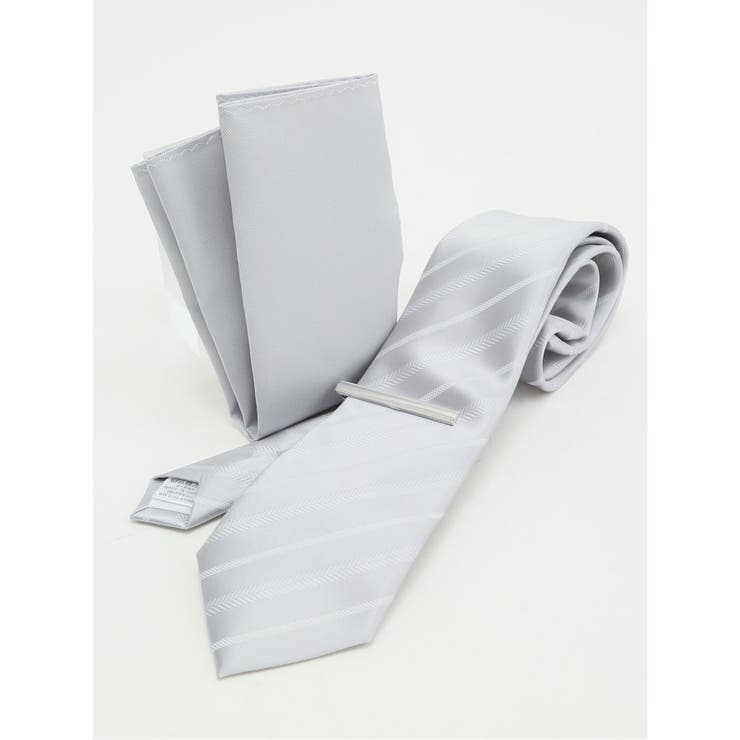 TAKA-Q MEN フォーマルネクタイ BOXセット ストライプ スーツ