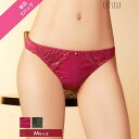 Dazzy シックサテンレースTバックショーツ単品 インナー・下着