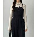 【5/15限定 15%OFFクーポン】JUNOAH callautia カシュクールデザインオールインワン パンツ・ズボン