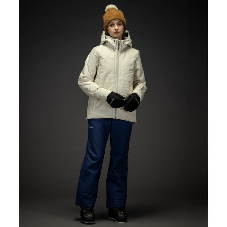 SHIFFON phenix フェニックス Metallic Accent Ski Two-piece メタリック アクセント スキー ツーピース 上下セット セットアップ レディース おしゃれ かっこいい ブランド アウトドア レジャー スポーツウェア