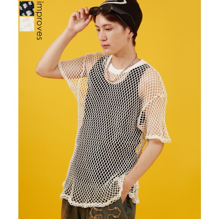 improves ��å���T����� ��� ��ǥ����� Ⱦµ ���Ԥ�T����� ���åȥ�100�� �쥤�䡼�� �ȥåץ� ���ȥ꡼�� Y2K �ե��å���� �ȥåץ�