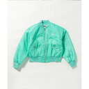 SHIFFON MM6 Maison Margiela エムエム6 メゾン マルジェラ ワンポイントブランドロゴジップアップジャケットブルゾン 女の子 子供服 こども服 キッズ おしゃれ かっこいい かわいい ブランド アウター(コート・ジャケットなど)(4)