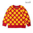 こどもの森e-shop ドット柄ジャガードトレーナー トップス