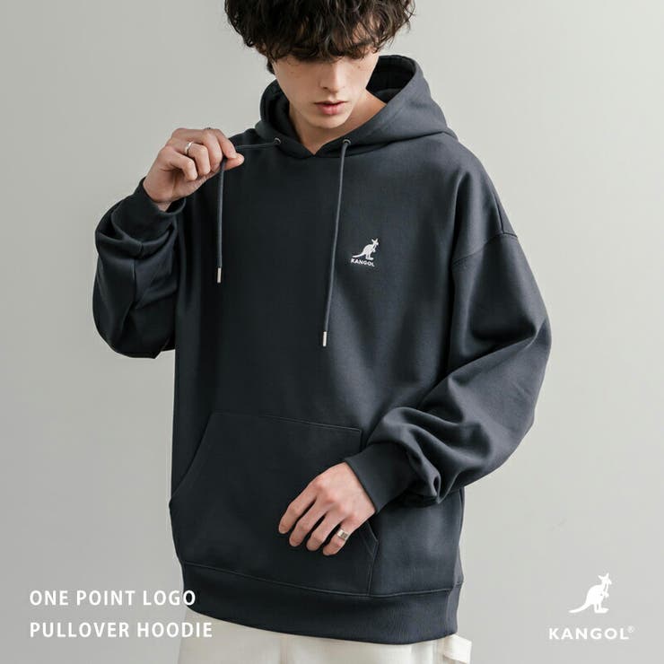 【10%OFFクーポン!11/27(木)1:59まで】Rocky Monroe KANGOL プルオーバーパーカー 裏起毛 カンゴール 長袖 メンズ レディース...