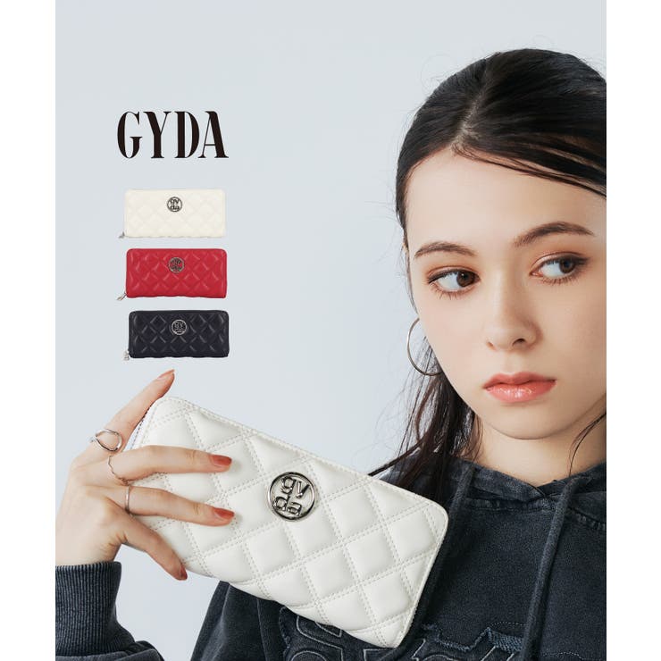 【10％OFFクーポン！4/17(金)9:59まで】ELGAES GYDA(ジェイダ)ラウンドファスナー長財布 GY-W351 財布