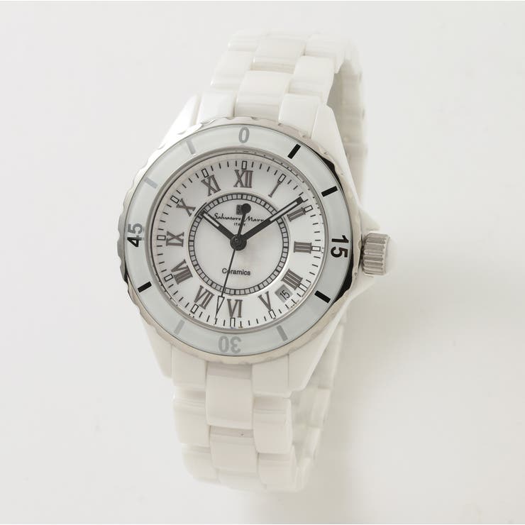 【10％OFFクーポン！11/27(木)1:59まで】bright wrist サルバトーレマーラ セラミック腕時計 アクセサリー