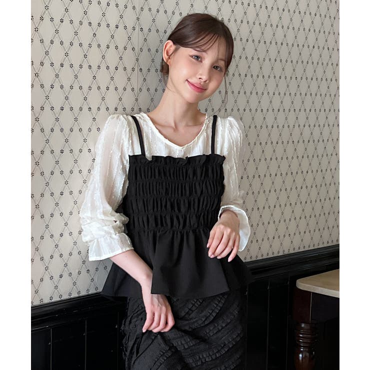 by muni:r ビスチェセットブラウス/2025 AW COLLECTION トップス