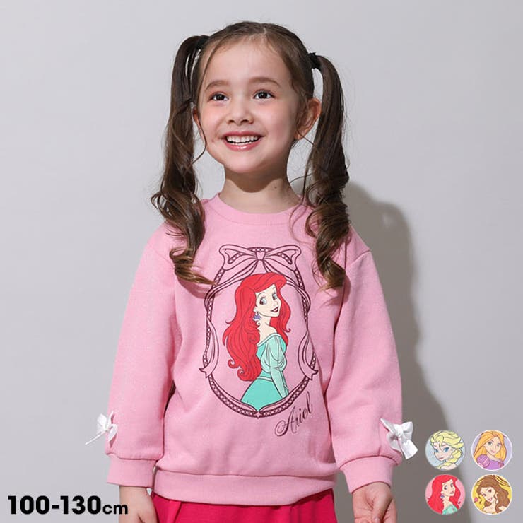 BABYDOLL ディズニー プリンセス / ラメトレーナー 0865K トップス