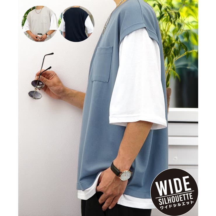 【10%OFFクーポン!11/27(木)1:59まで】GROOVY STORE Tシャツ半袖 【上品】 オーバーサイズ ジョーゼット #無地 Tシャツ #ロゴ ...