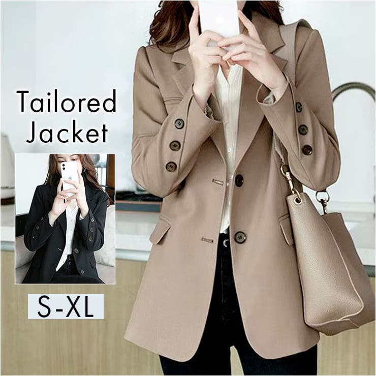 【10％OFFクーポン！11/27(木)1:59まで】BACKYARD FAMILY テーラードジャケット レディース フォーマル カジュアル アウター(コート・ジャケットなど)