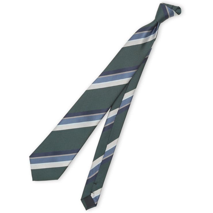 TAKA-Q MEN ウォッシャブル ストライプ柄 レギュラータイ 8.0cm幅 スーツ