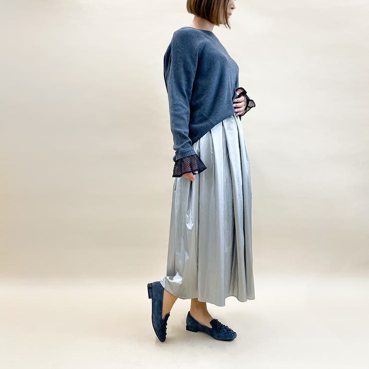 【10％OFFクーポン！11/27(木)1:59まで】Mode et Jacomo×ing 【軽量】ラインストーンスクエアトゥスリッポン シューズ・靴