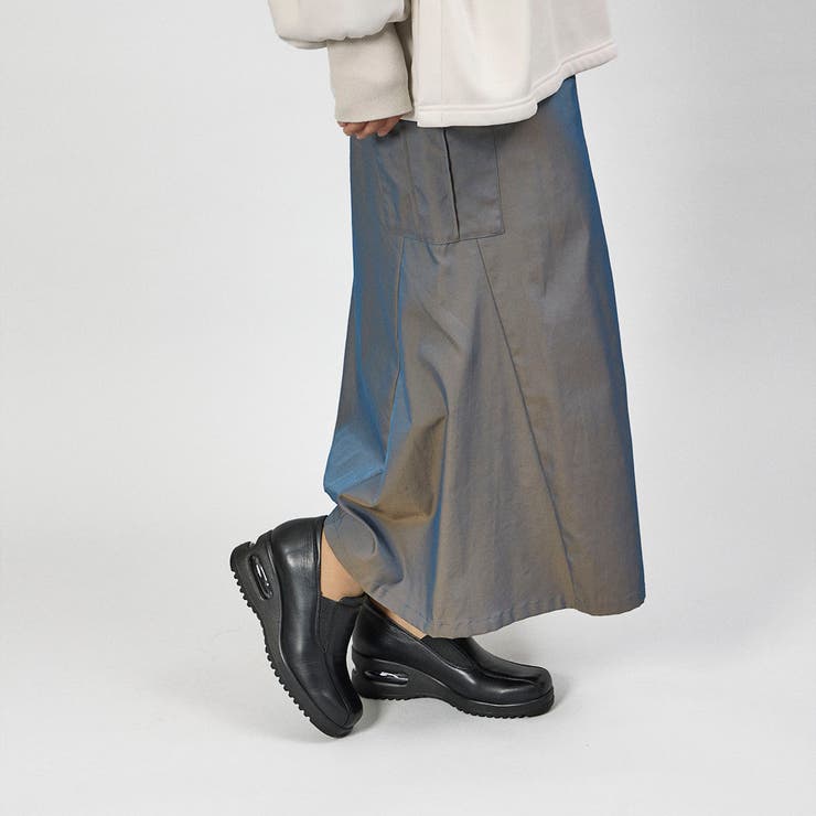 Mode et Jacomo×ing 【3E】エアソールサイドゴアスリッポン シューズ・靴