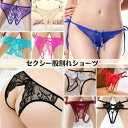 【5%OFFクーポン!9/24(水)1:59まで】Anna Mu JAPAN セクシーランジェリー レディース セクシーショーツ オープンクロッチ オープンショ...
