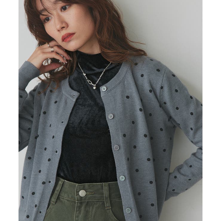 【10％OFFクーポン！6/11(木)1:59まで】ad thie ベロアハイネックトップス トップス