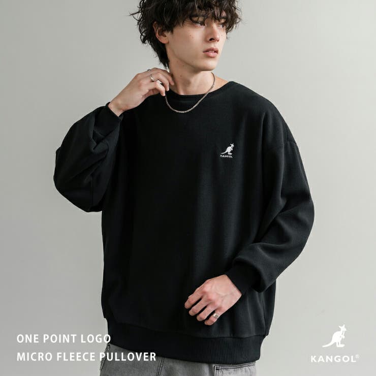 【10％OFFクーポン！11/27(木)1:59まで】Rocky Monroe KANGOL フリース プルオーバー カンゴール 別注 ..
