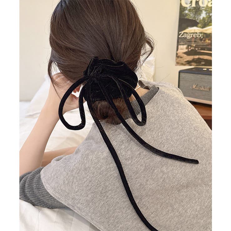Miniministore ヘアゴム レディース シュシュ 髪飾り ヘアアクセサリー