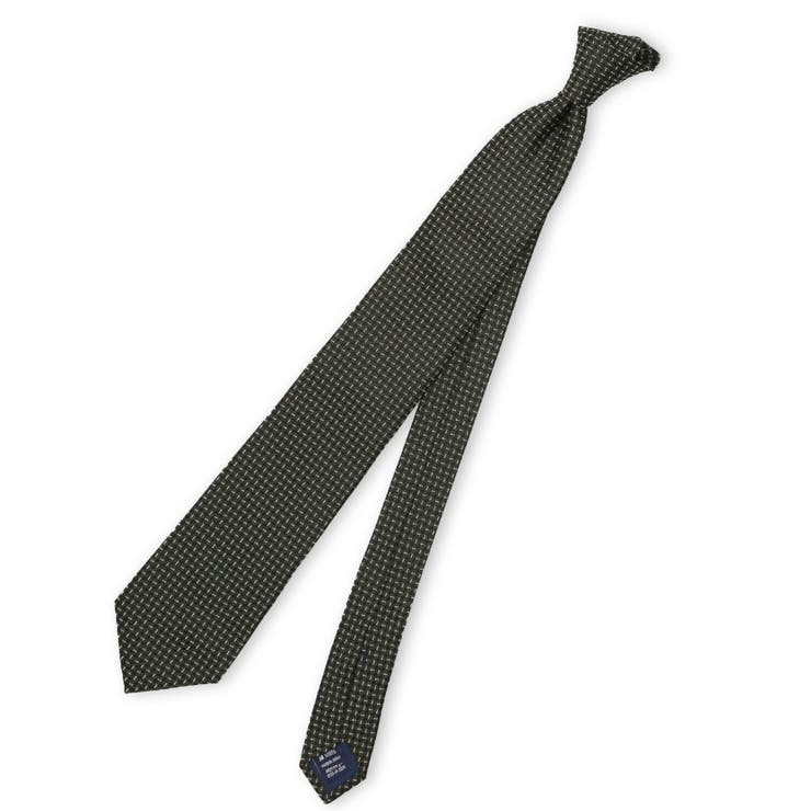 TAKA-Q MEN TAKA-Q×FAIRFAX シルクソリッド レギュラータイ 8.0cm幅 スーツ