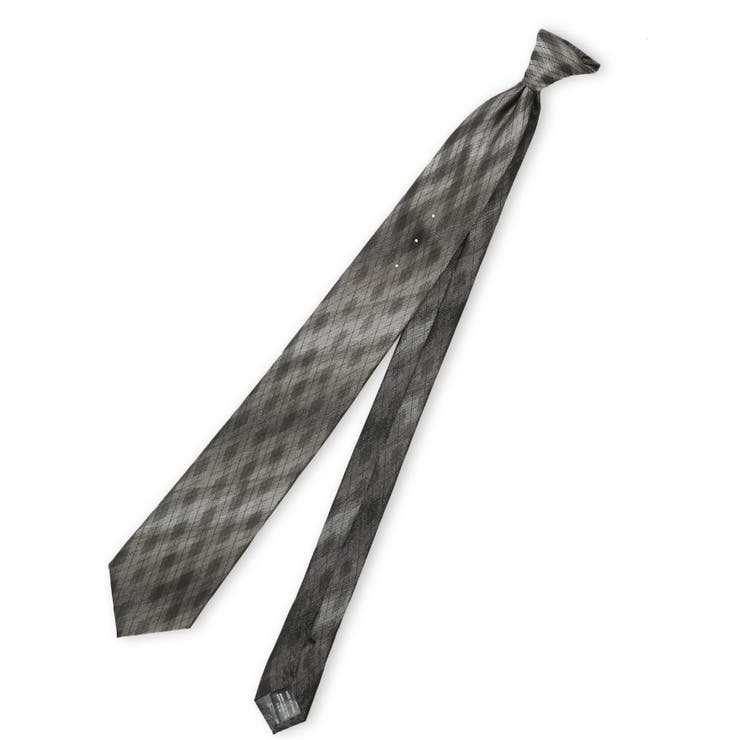 TAKA-Q MEN シルク ラインストーン付き ナロータイ 7.0cm幅 スーツ