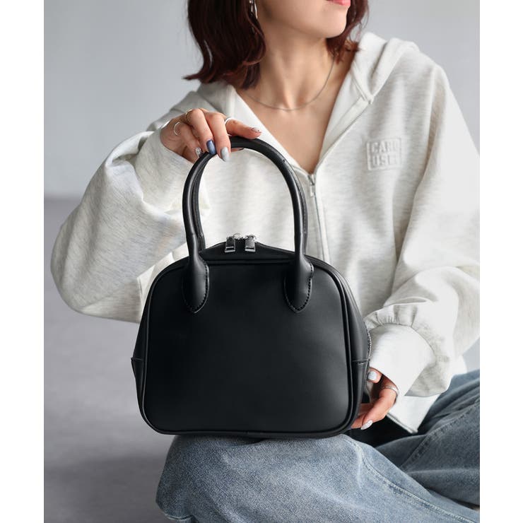 Riberry ミニスクエアボストンバッグ バッグ・鞄