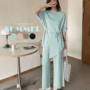 Miniministore ニットセットアップ 冷感タッチレディース トップス