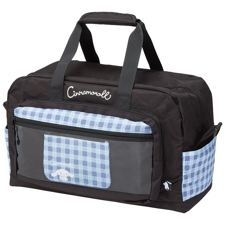 【10％OFFクーポン！11/27(木)1:59まで】Skater ポーチ付き ボストン バッグ 旅行 トラベル 修学旅行 林間学校 かばん 子供 スケーター skater ZBTB1 シナモロール シナモン サンリオ 女の子 女子【クリアポケット 合宿