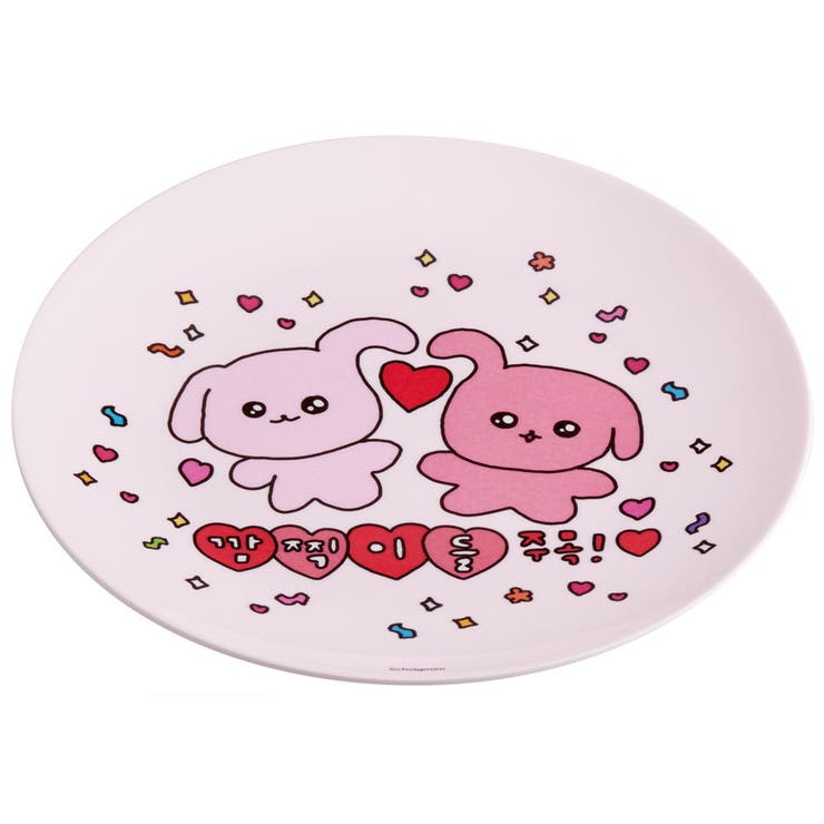 Skater メラミン プレート お皿 皿 さら おしゃれ キャラクター 朝食 トースト 来客用 skater スケーター MPL20P チェゴシム グッズ【取り皿 柄 お菓子 サラダ プレゼント 洋食器 洋風 丸型】 食器・キッチン用品