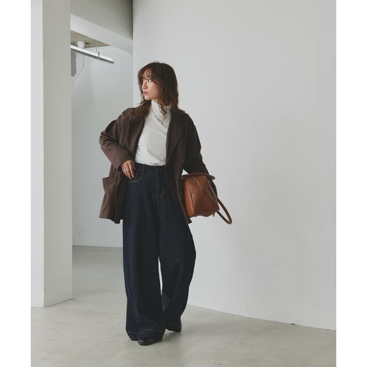 【10％OFFクーポン！6/11(木)1:59まで】ad thie CICA配合 ハイネックリブトップス ...