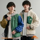 【10%OFFクーポン!11/27(木)1:59まで】Rocky Monroe ボアジャケット マウンテンパーカー リバーシブル ブルゾン パーカー メンズ レ...