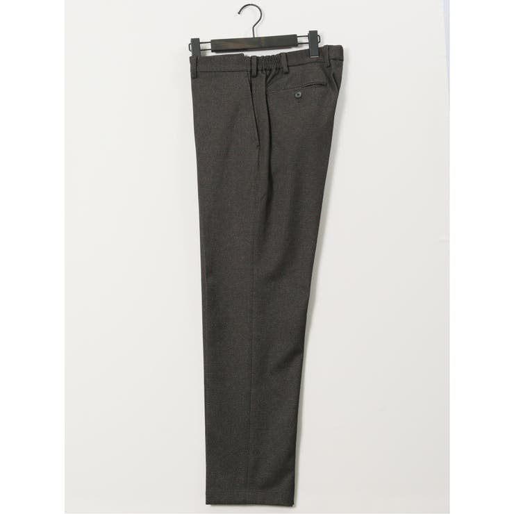 【10%OFFクーポン!11/27(木)1:59まで】TAKA-Q MEN TechMove スリムフィット ノータックパンツ カルゼ茶(セットアップ可能) ス...