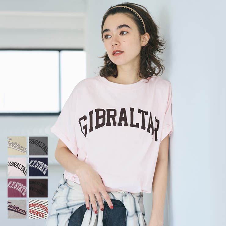 【5％OFFクーポン！10/9(木) 1:59まで！】coca 【新色追加！】レギュラーウェイトロールアップロゴTシャツ トップスのサムネイル