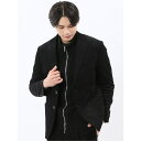 【10%OFFクーポン!11/27(木)1:59まで】TAKA-Q MEN ストレッチ別珍 2ボタンジャケット(セットアップ可能) スーツ