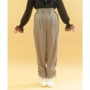 axes femme ハイウエストストライプパンツ パンツ・ズボン