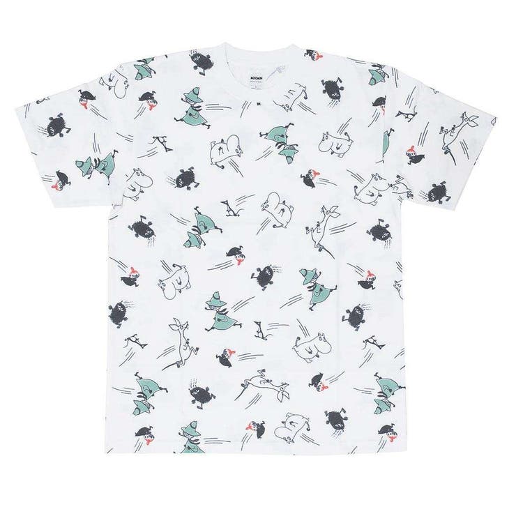 【10％OFFクーポン！3/26(木)1:59まで】cinemacollection ムーミン Tシャツ T-SHIRTS 競争 Lサイズ XLサイズ 北欧 スモールプラネット 半袖 キャラクター グッズ トップス
