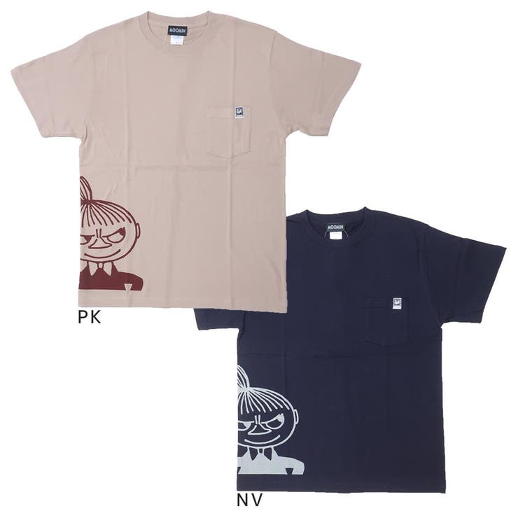 【10％OFFクーポン！3/26(木)1:59まで】cinemacollection ムーミン Tシャツ T-SHIRTS ポケットTシャツ リトルミイ M 北欧 ワタナベ 半袖 キャラクター グッズ トップス