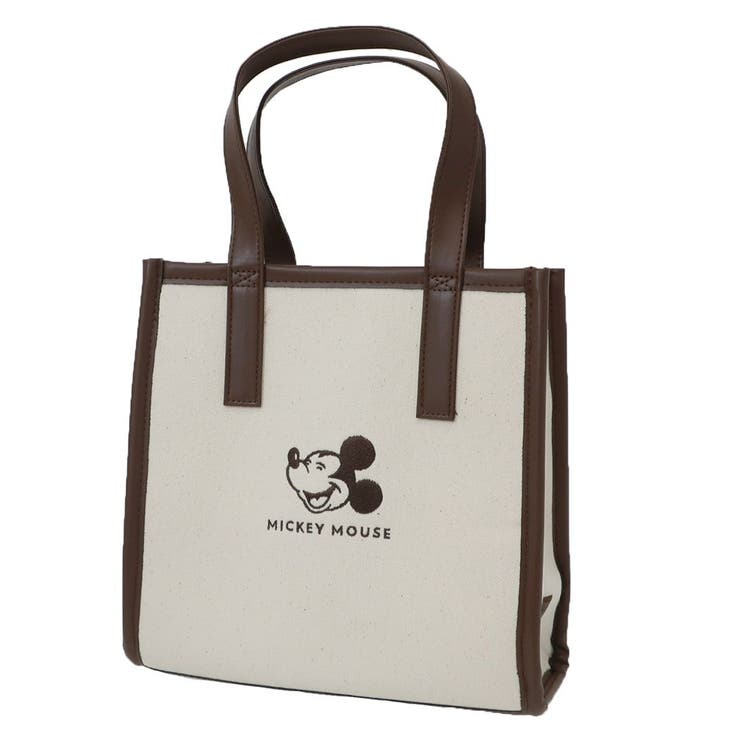 【10％OFFクーポン！11/27(木)1:59まで】cinemacollection ミッキーマウス トートバッグ スクエアバッグ ラフアラウド ディズニー 丸眞 プレゼント キャラクター グッズ バッグ・鞄