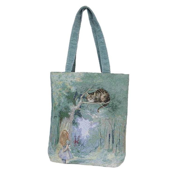 【10％OFFクーポン！11/27(木)1:59まで】cinemacollection マクミランアリス キャンバスバッグ トートバッグ チェシャー ネコ THE MACMILLAN ALICE 丸眞 肩掛け ショッピングバッグ エコバッグ キャラクター