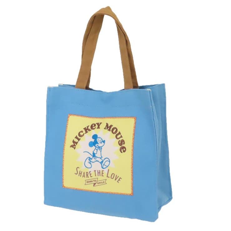 【10％OFFクーポン！11/27(木)1:59まで】cinemacollection ミッキーマウス トートバッグ スクエアバッグ アクティブライク ディズニー 丸眞 ランチバッグ 手提げかばん キャラクター グッズ バッグ・鞄