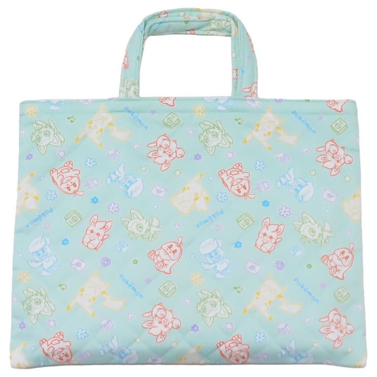 cinemacollection ポケットモンスター レッスンバッグ キルトレッスンバッグ ミント ポケモン マルヨシ ジュニアお稽古かばん 新学期準備雑貨 キャラクター グッズ バッグ・鞄