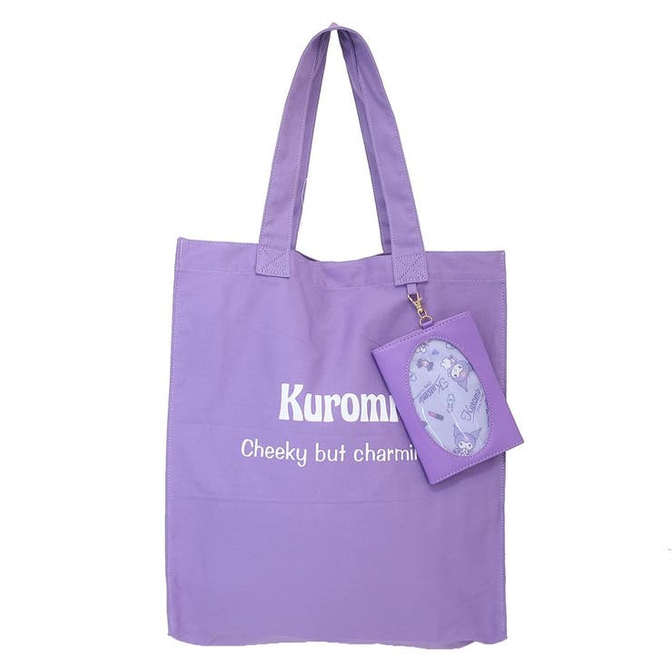 【10％OFFクーポン！11/27(木)1:59まで】cinemacollection クロミ トートバッグ マルチケース付きトートバッグ クロミパープル サンリオ 丸眞 手提げかばん キャラクター グッズ バッグ・鞄