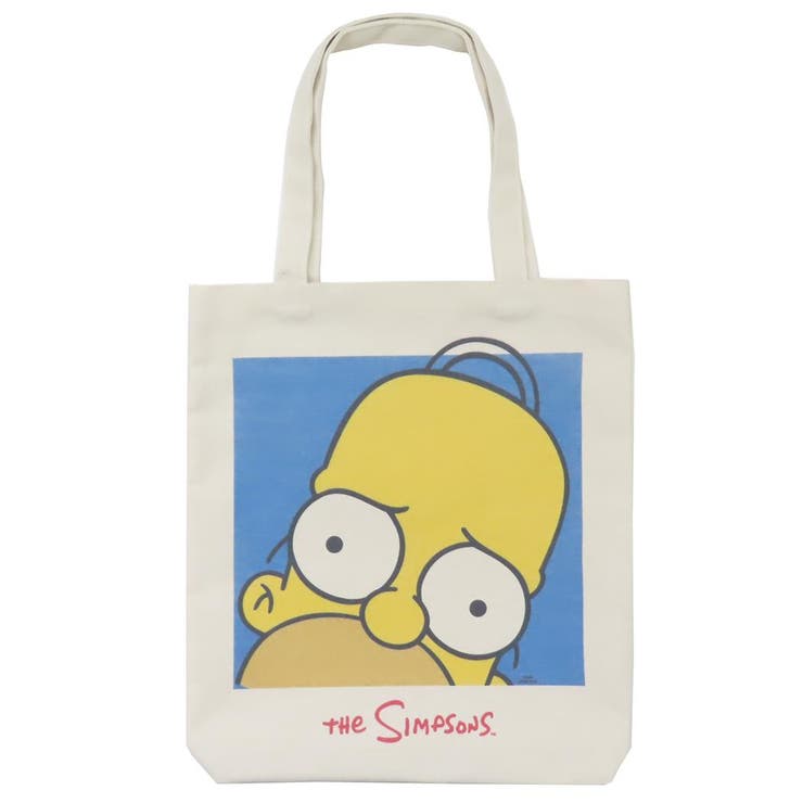 【10％OFFクーポン！11/27(木)1:59まで】cinemacollection シンプソンズ 手提げかばん トートバッグ スクエア ホーマー スモールプラネット サブバッグ キャラクター グッズ バッグ・鞄