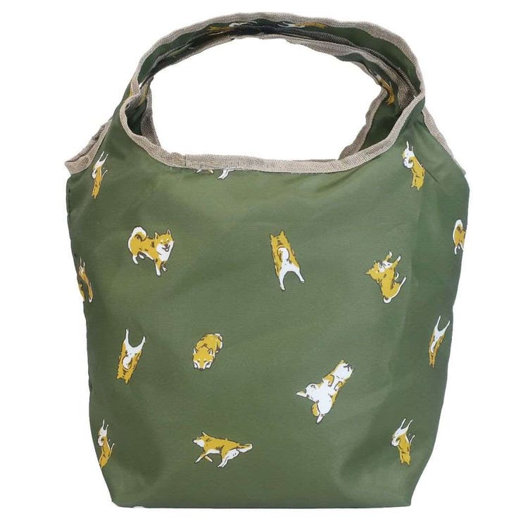 cinemacollection エコバッグ くるくる 保冷 ショッピングバッグ プチ しばいぬ ミントイン お買い物かばん おしゃれ グッズ シネマコレクショ...