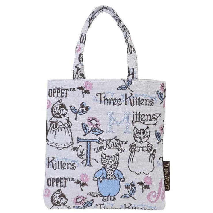 cinemacollection ピーターラビット ミニバッグ ジャガード織りミニトートバッグ ロイヤルキトゥンズ 丸眞 手提げかばん 絵本キャラクター グッズ バッグ・鞄