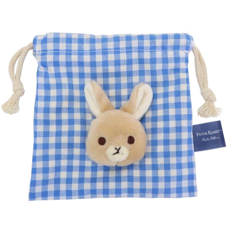 cinemacollection ピーターラビット 巾着袋 ボアフェイスきんちゃくポーチ ナカジマ 小物入れ 絵本キャラクター グッズ シネマコレクション バッグ・鞄