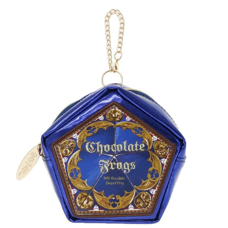 【10％OFFクーポン！11/27(木)1:59まで】cinemacollection ハリーポッター コスメポーチ ポーチ カエルチョコ ワーナーブラザース 丸眞 化粧ポーチ 小物入れ おもしろ雑貨 映画キャラクター グッズ バッグ・鞄