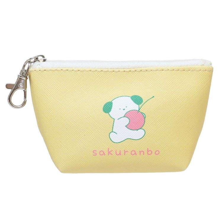 cinemacollection トンムル ミニポーチ ナスカン付きミニポーチ コンさくらんぼ ミントイン 小物入れ かわいい グッズ バッグ・鞄