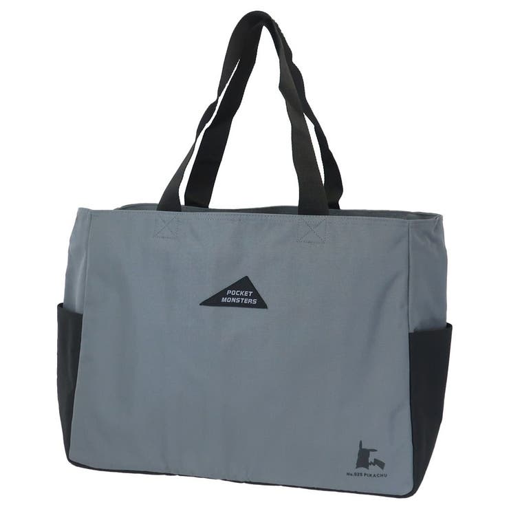 cinemacollection ポケットモンスター 保冷トートバッグ ビッグトート グレー ピカチュウ ポケモン マルヨシ クーラーバッグ アウトドア キャラクター グッズ バッグ・鞄