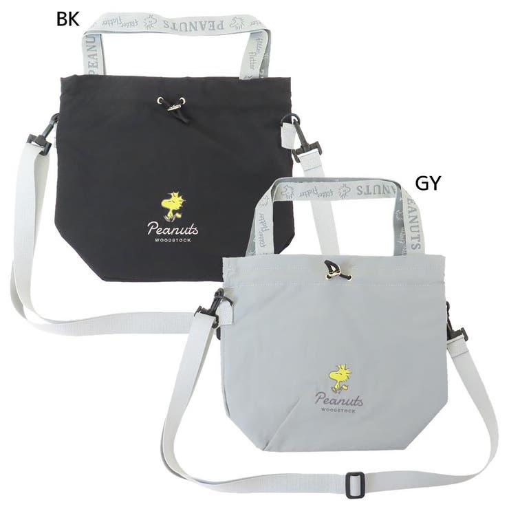 【10％OFFクーポン！3/26(木)1:59まで】cinemacollection スヌーピー ショルダーバッグ 巾着ショルダー ウッドストック ピーナッツ マリモクラフト 斜め掛けかばん キャラクター グッズ バッグ・鞄
