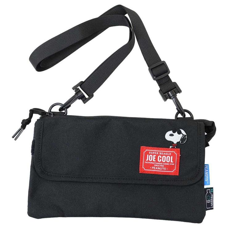 Shoulder Bags - cinemacollection スヌーピー サコッシュ RE-PET 2ルームショルダーバッグ ピーナッツ マリモクラフト 斜め掛けかばん キャラクター グッズ バッグ・鞄