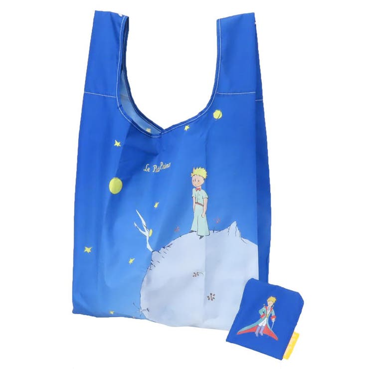 【10％OFFクーポン！3/26(木)1:59まで】cinemacollection 星の王子さま エコバッグ 折りたたみショッピングバッグ 丸眞 コンパクト お買い物かばん キャラクター グッズ バッグ・鞄